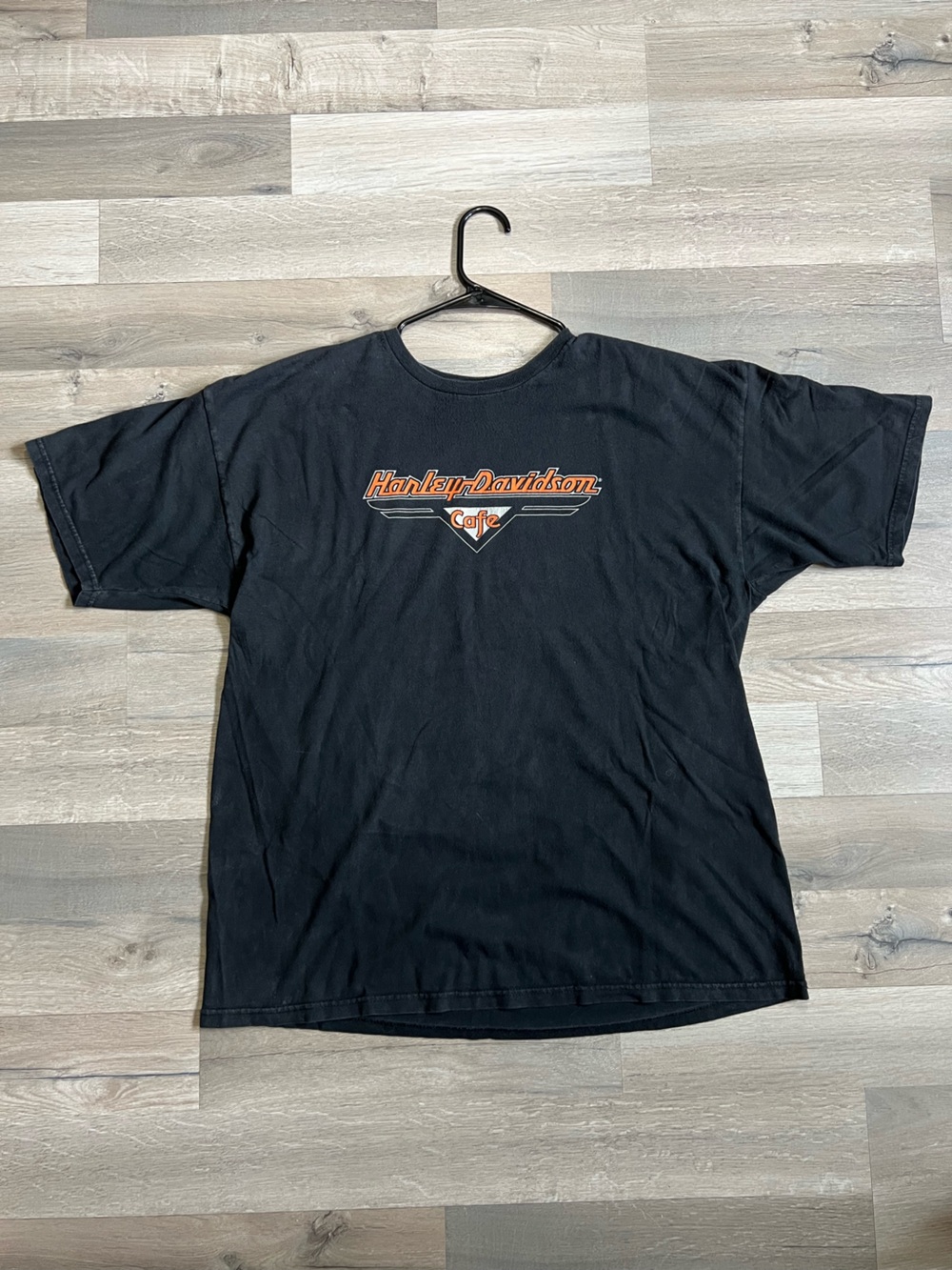 Vintage 90s Harley-Davidson Cafe Las Vegas Fat Boys Rule Graphic Tee XL USA